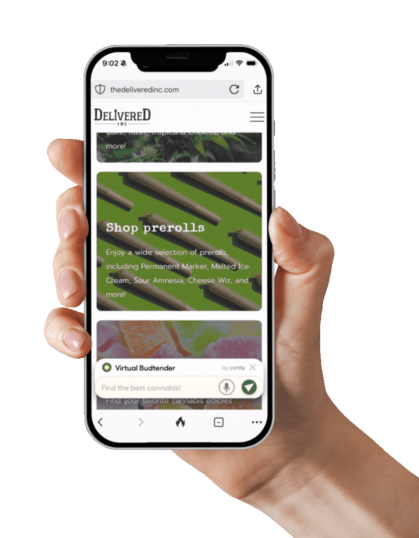 Jointly's Virtual Budtender - Demo